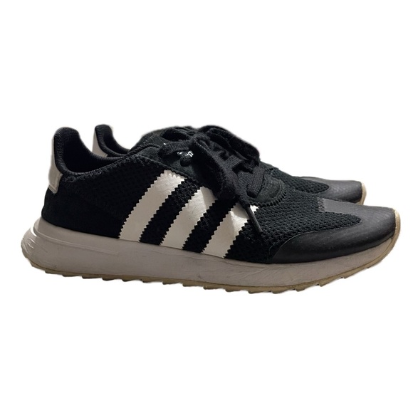 adidas Shoes - Adidas FlashRunner FLB Women's BB5323 Black White Mesh Running Shoes